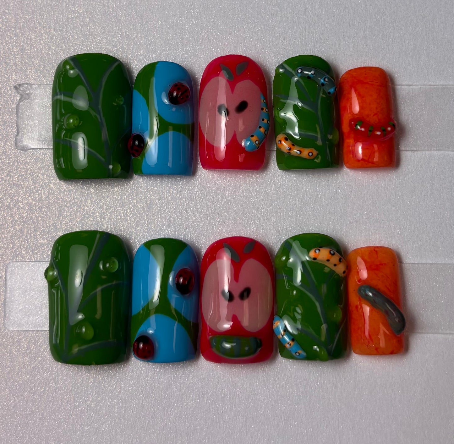 Nature Critter 3D Press-On Nails