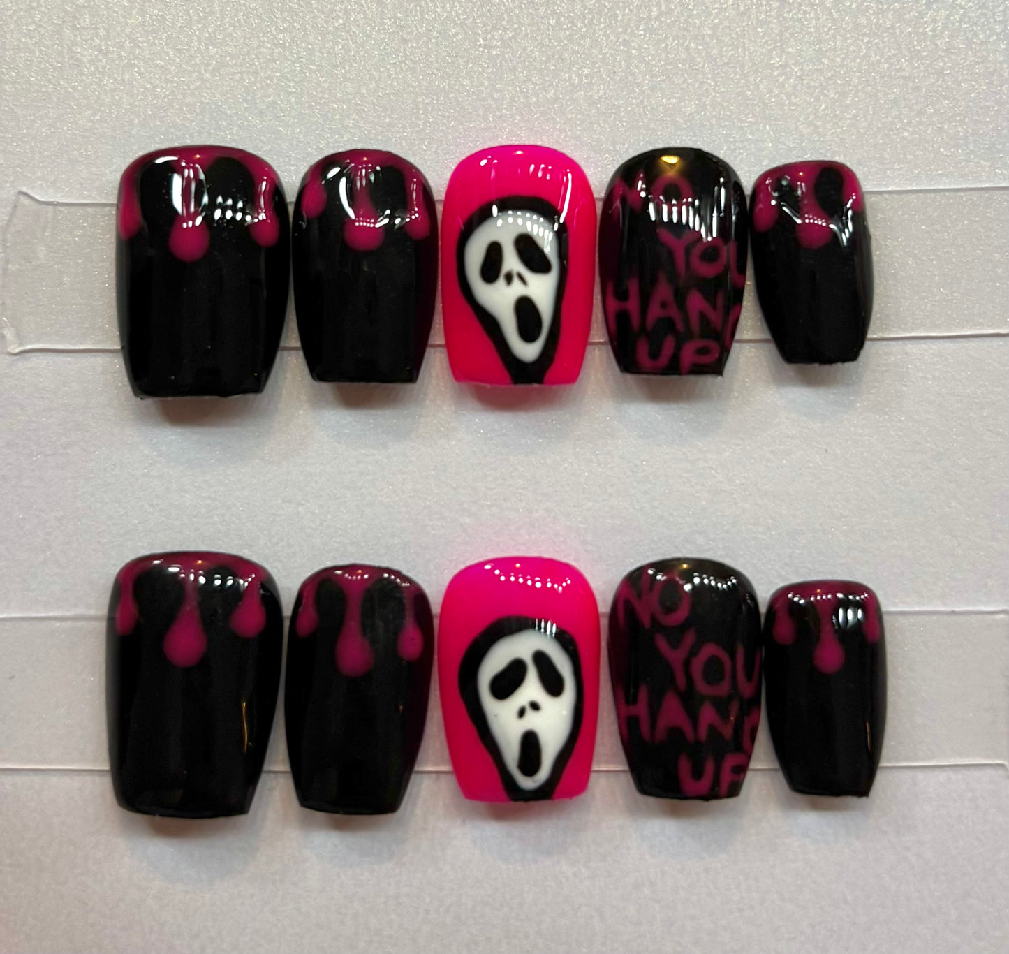 Ghostface "No You Hang Up" Press-On Nails